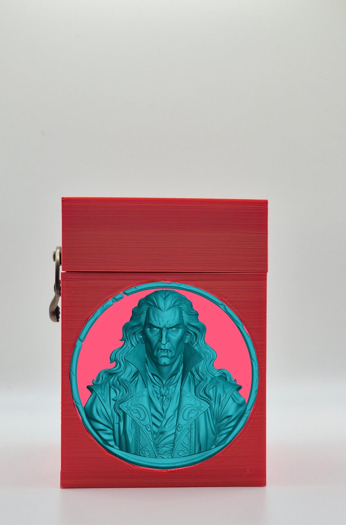 Gothic Vampire Card Box — Red