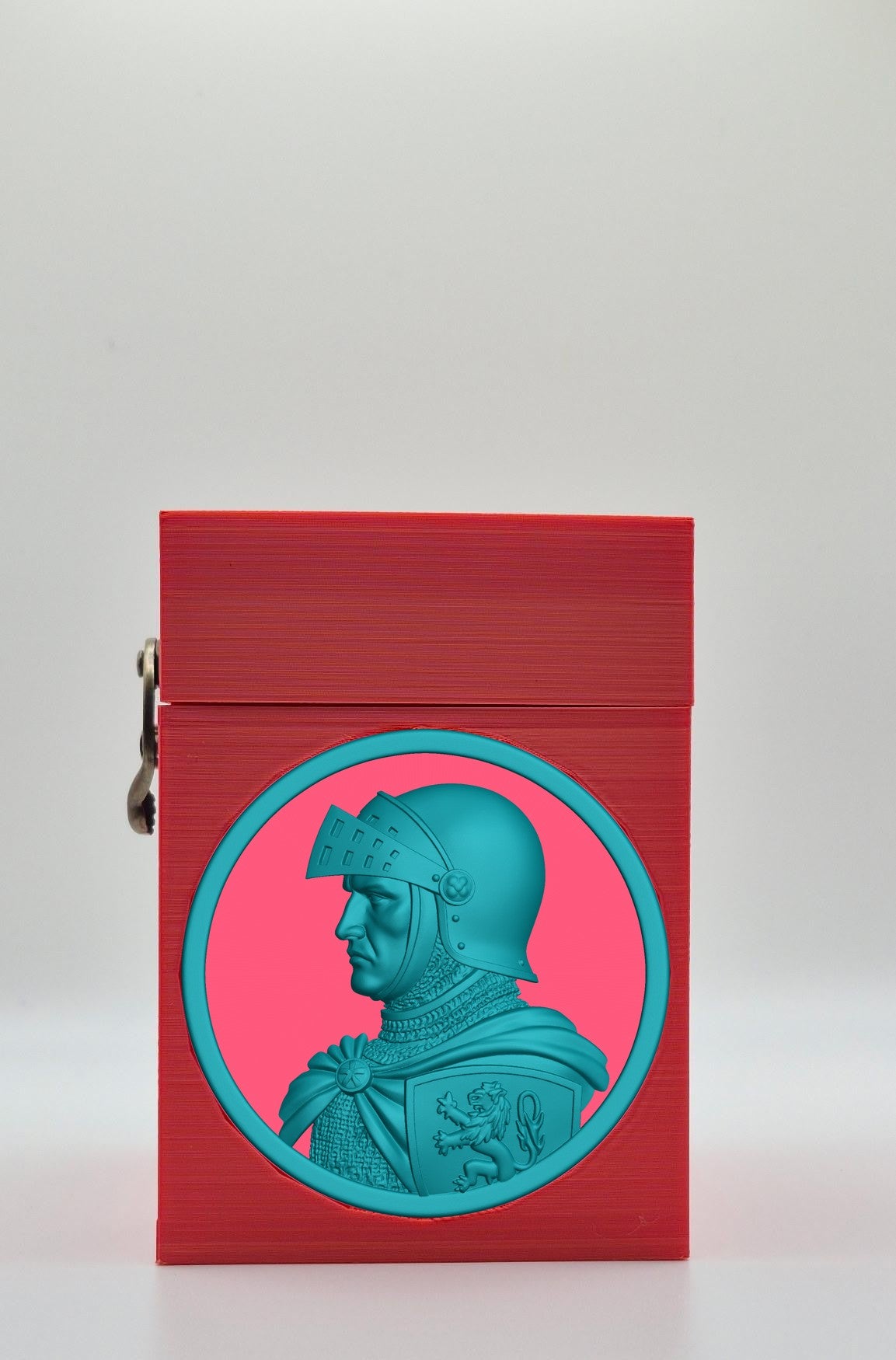 Knight Card Box — Red