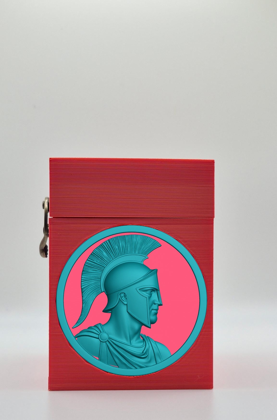Spartan Card Box — Red