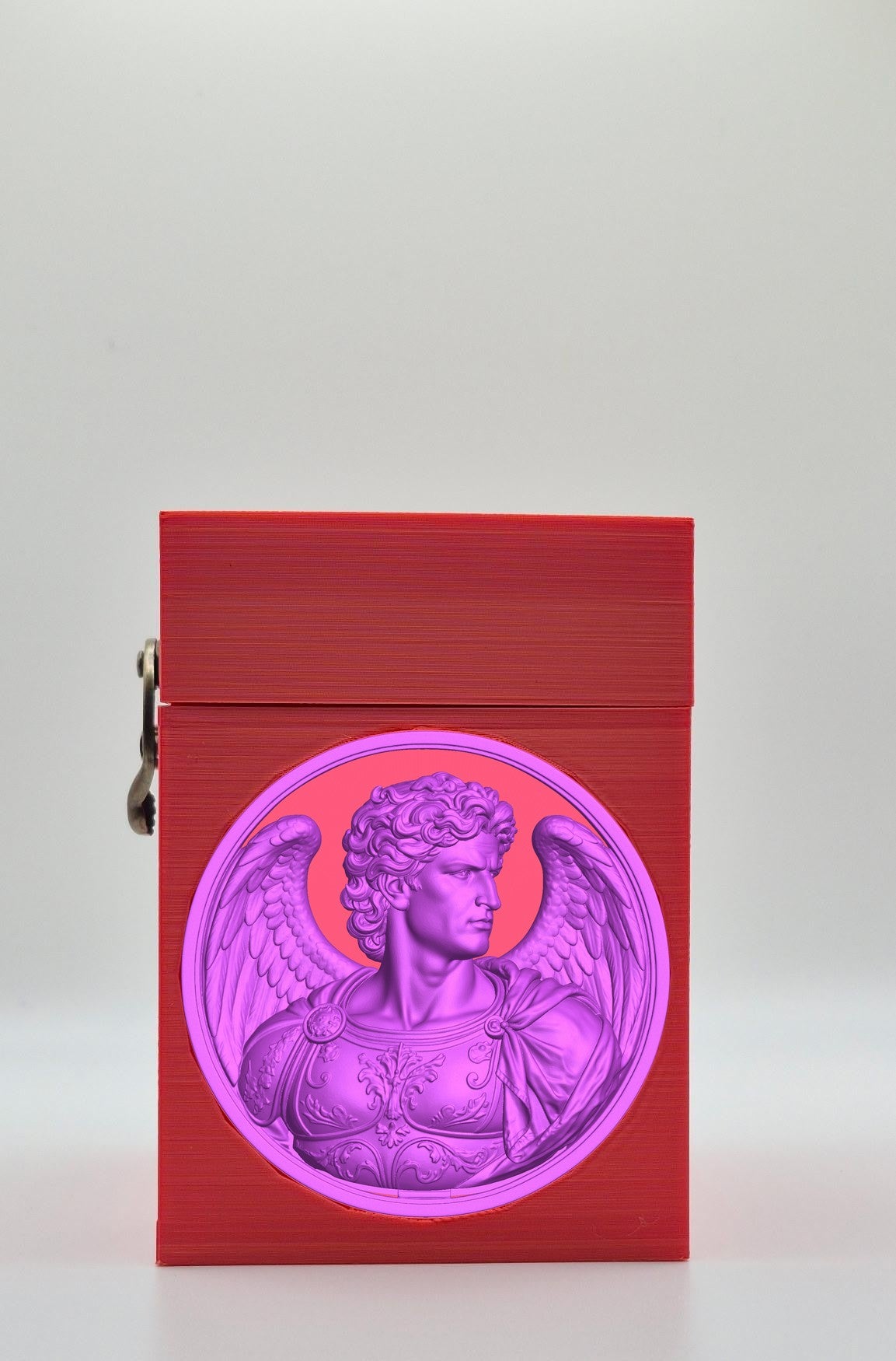 Angel Card Box — Red