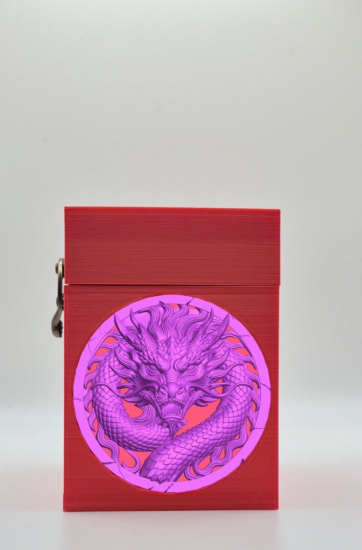 Dragon Card Box — Red