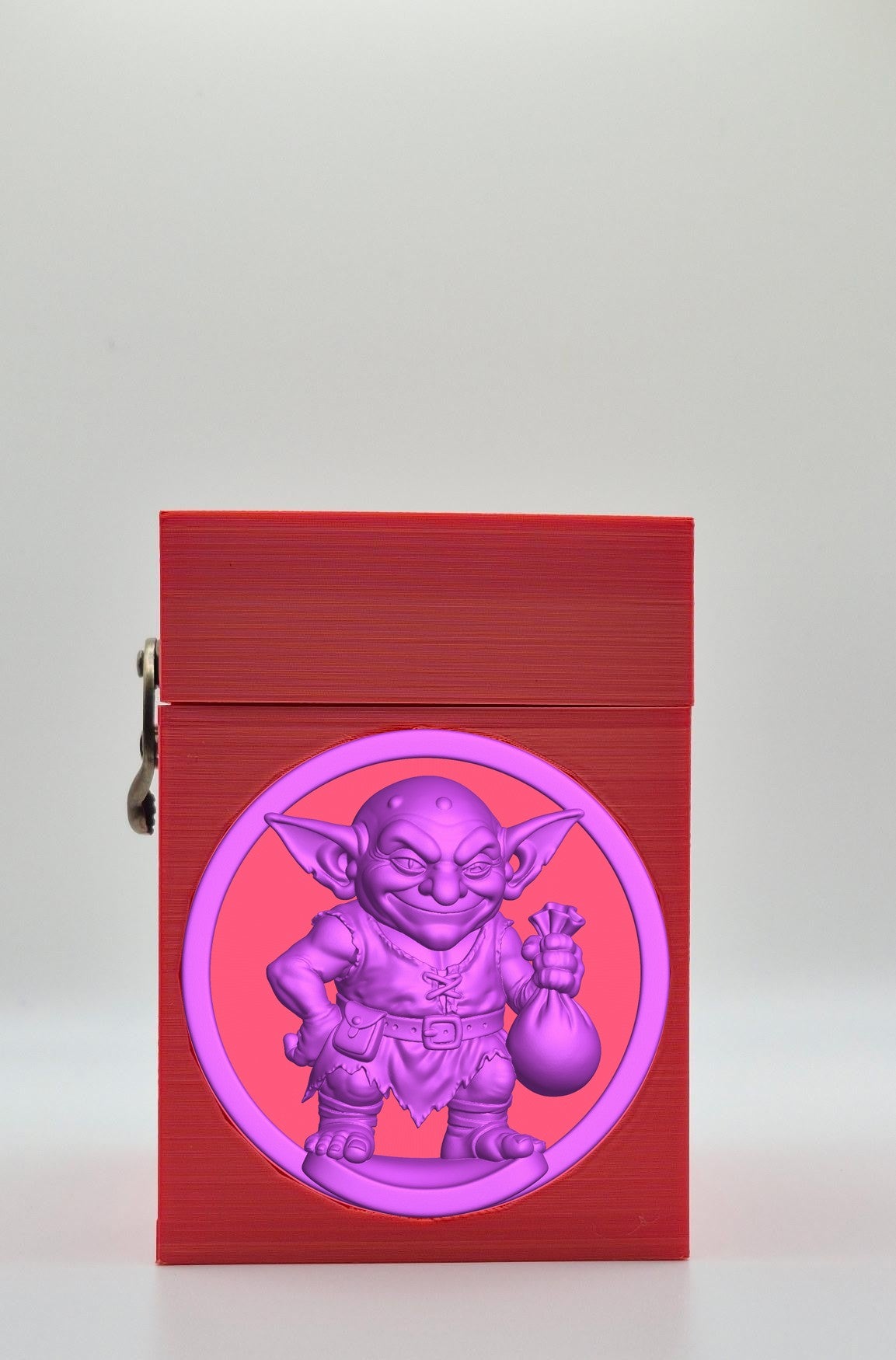 Greedy Goblin Card Box — Red
