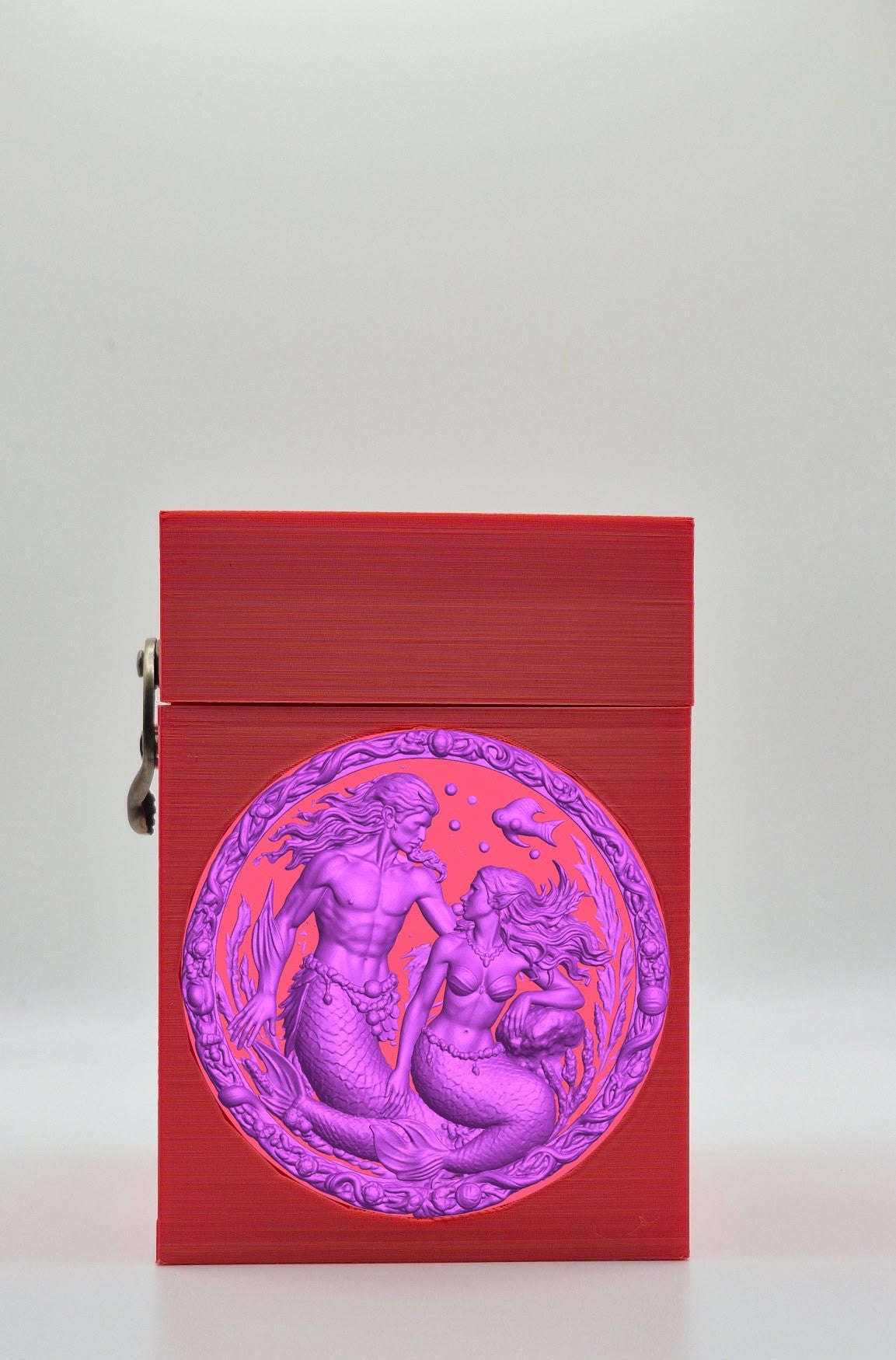 Merfolk Card Box — Red