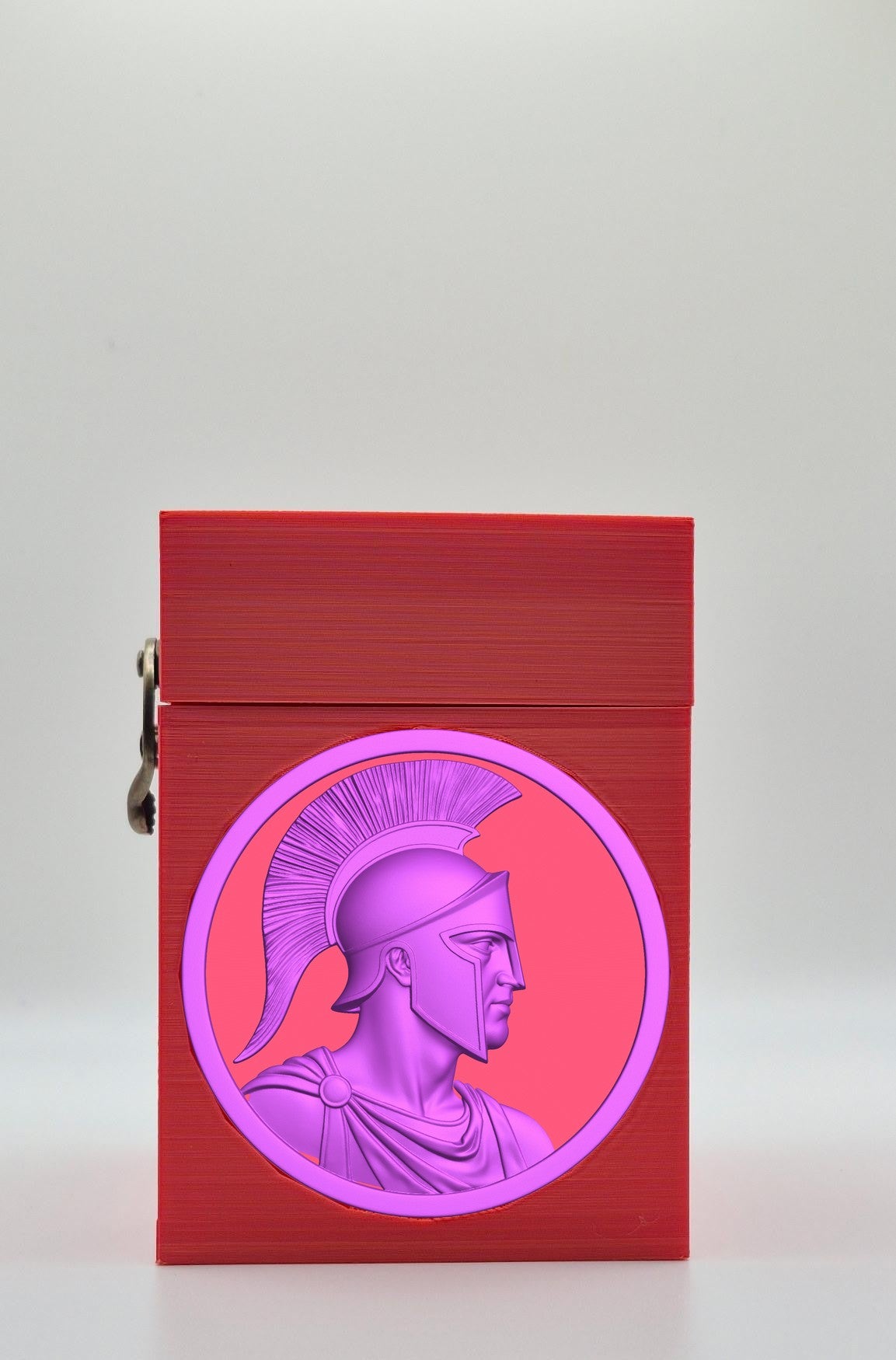 Spartan Card Box — Red