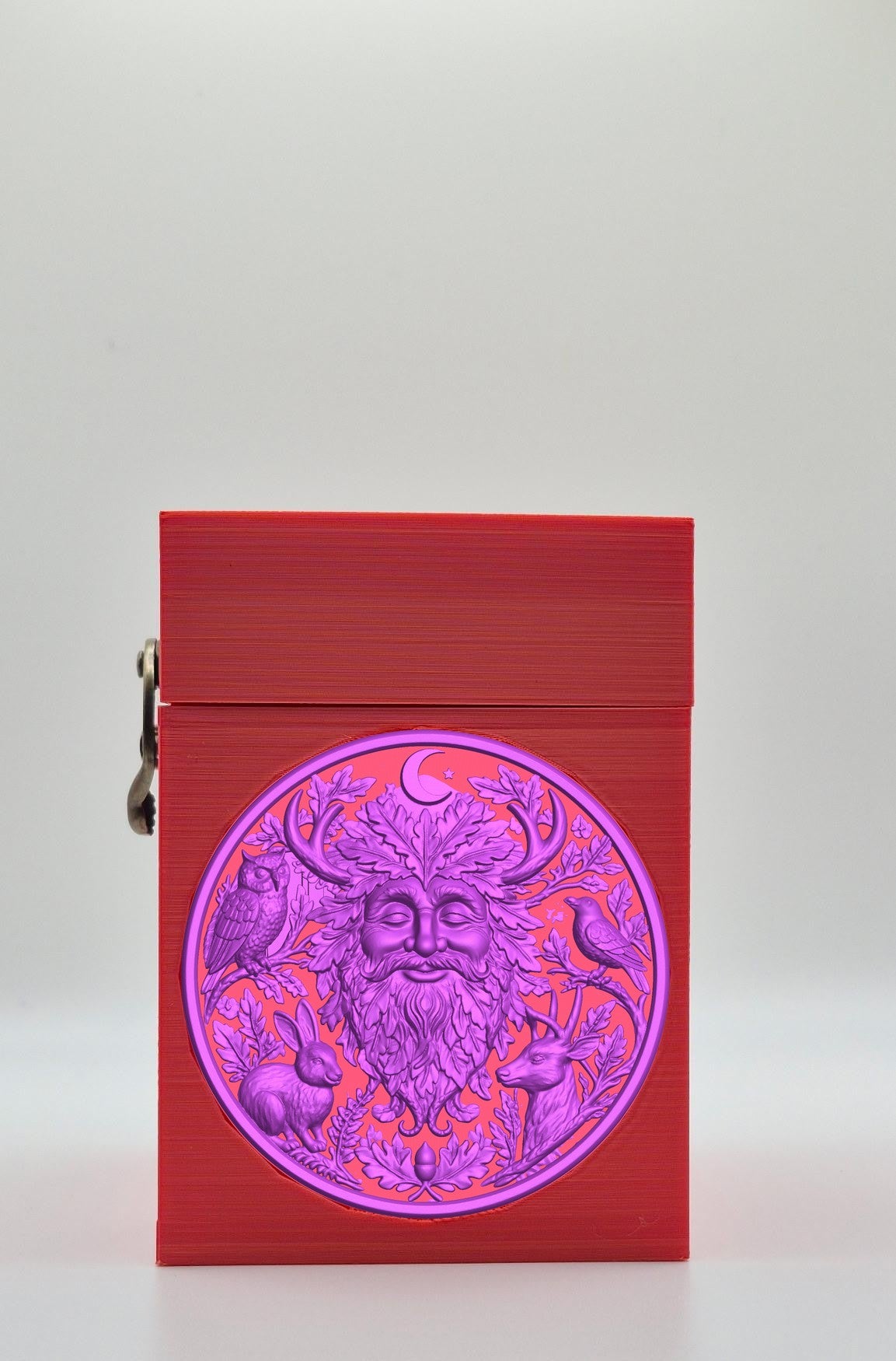 Tree Spirit Card Box — Red
