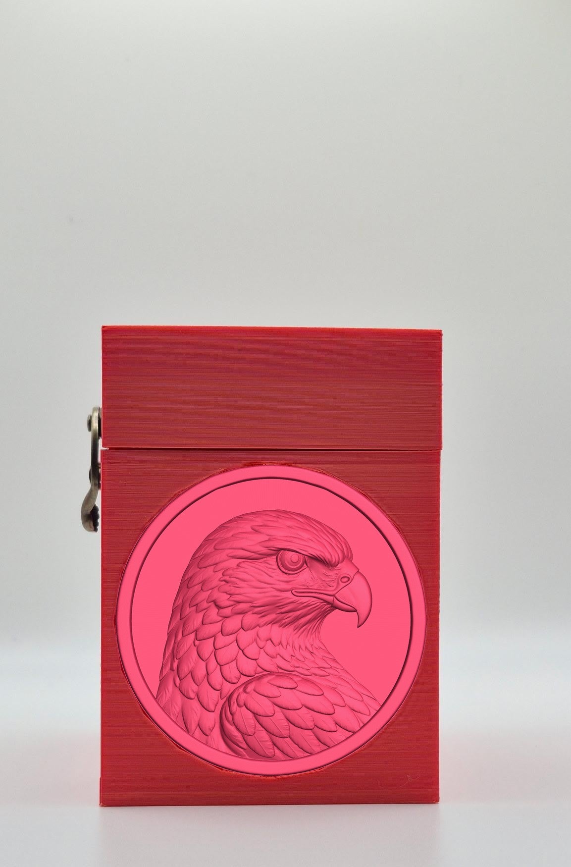 Eagle Card Box — Red