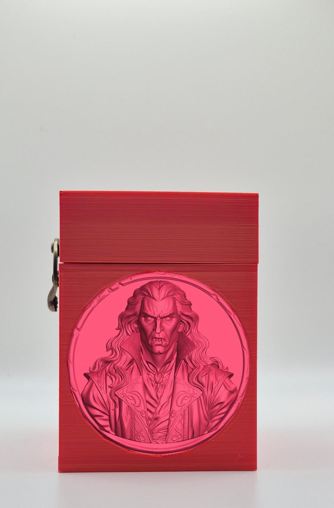 Gothic Vampire Card Box — Red