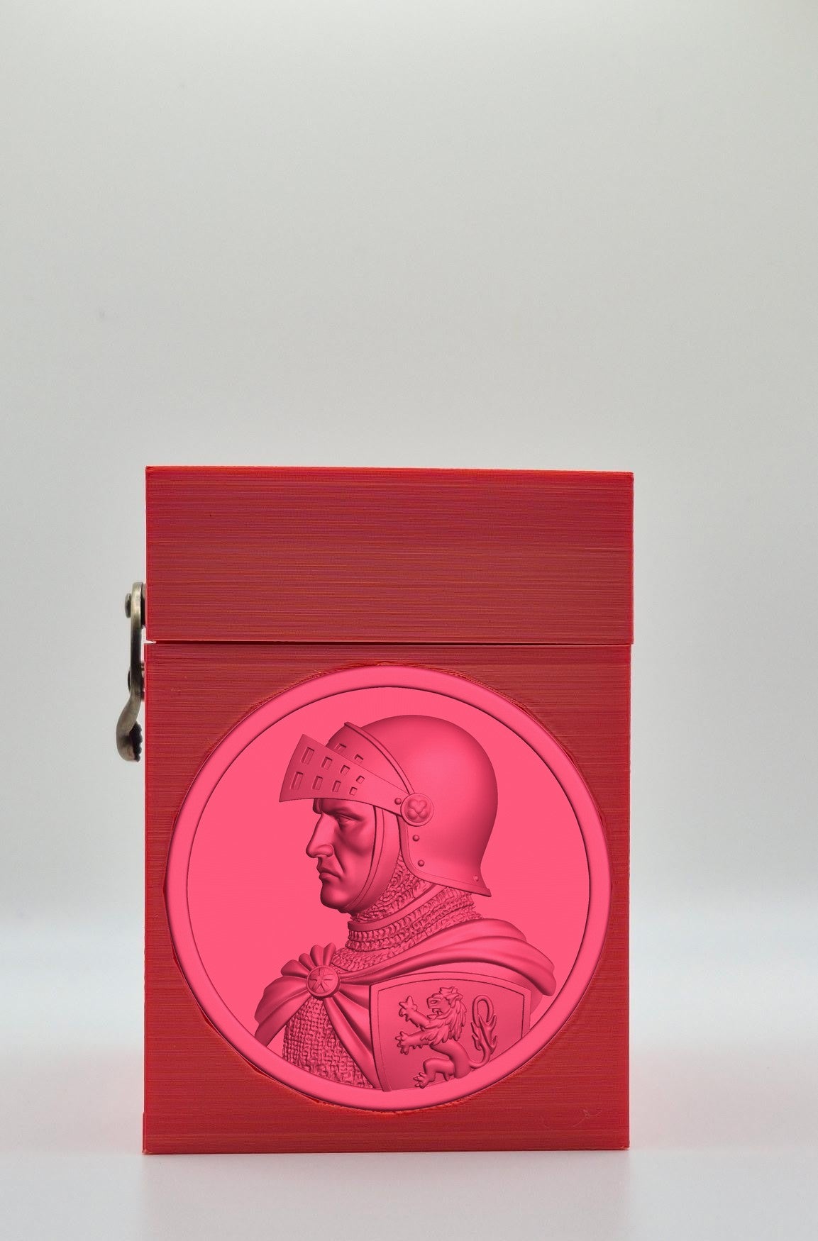 Knight Card Box — Red