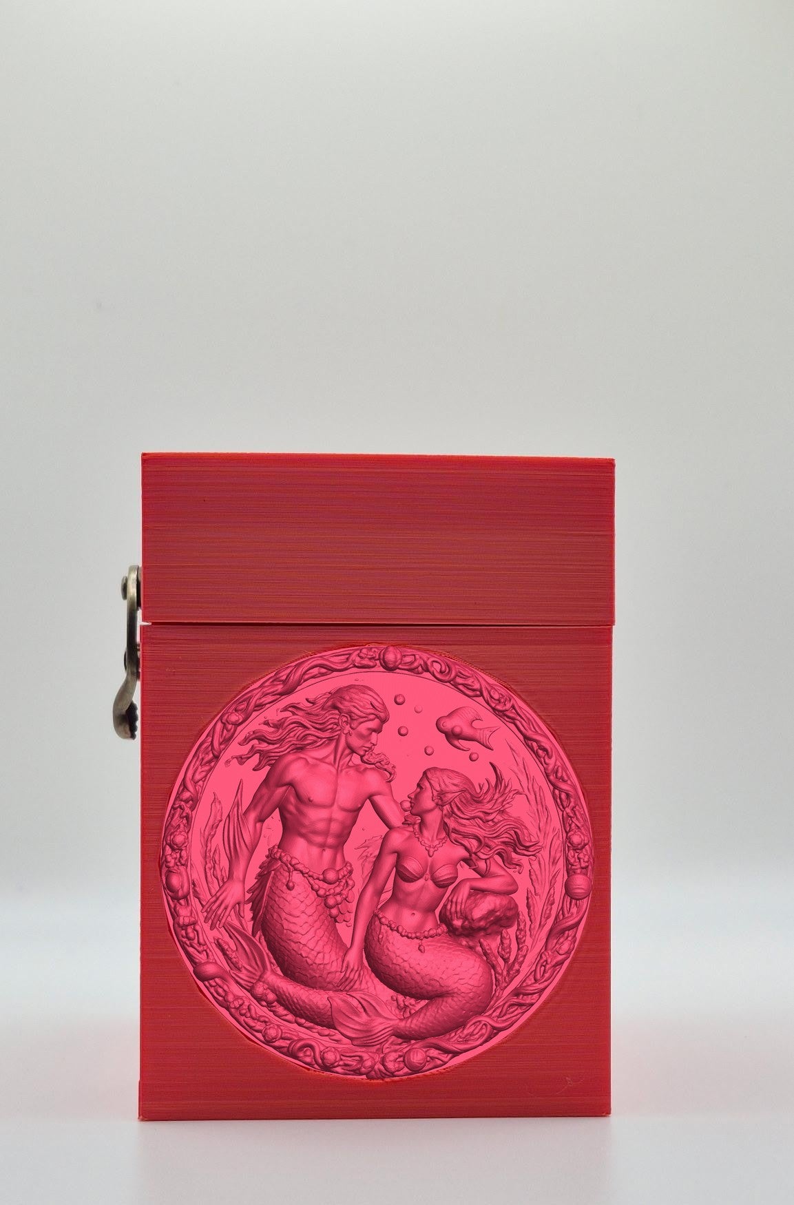 Merfolk Card Box — Red
