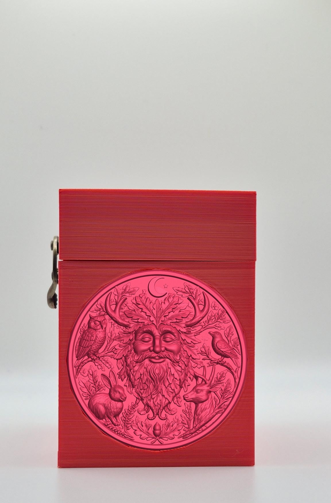 Tree Spirit Card Box — Red