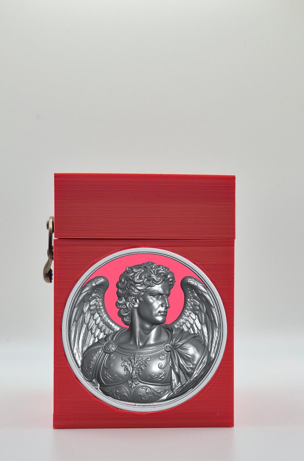 Angel Card Box — Red