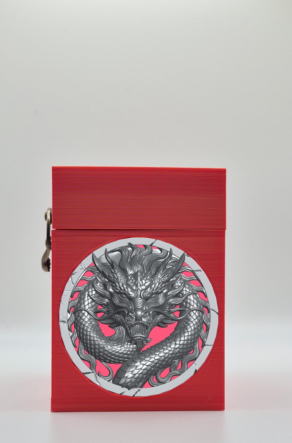 Dragon Card Box — Red