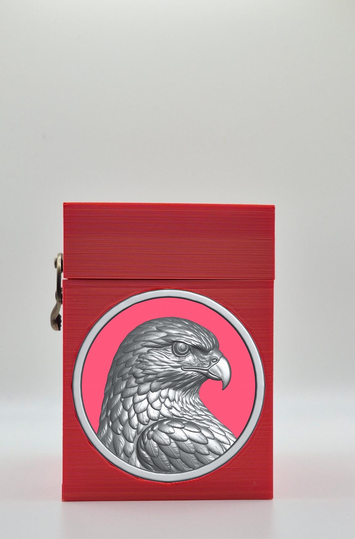 Eagle Card Box — Red