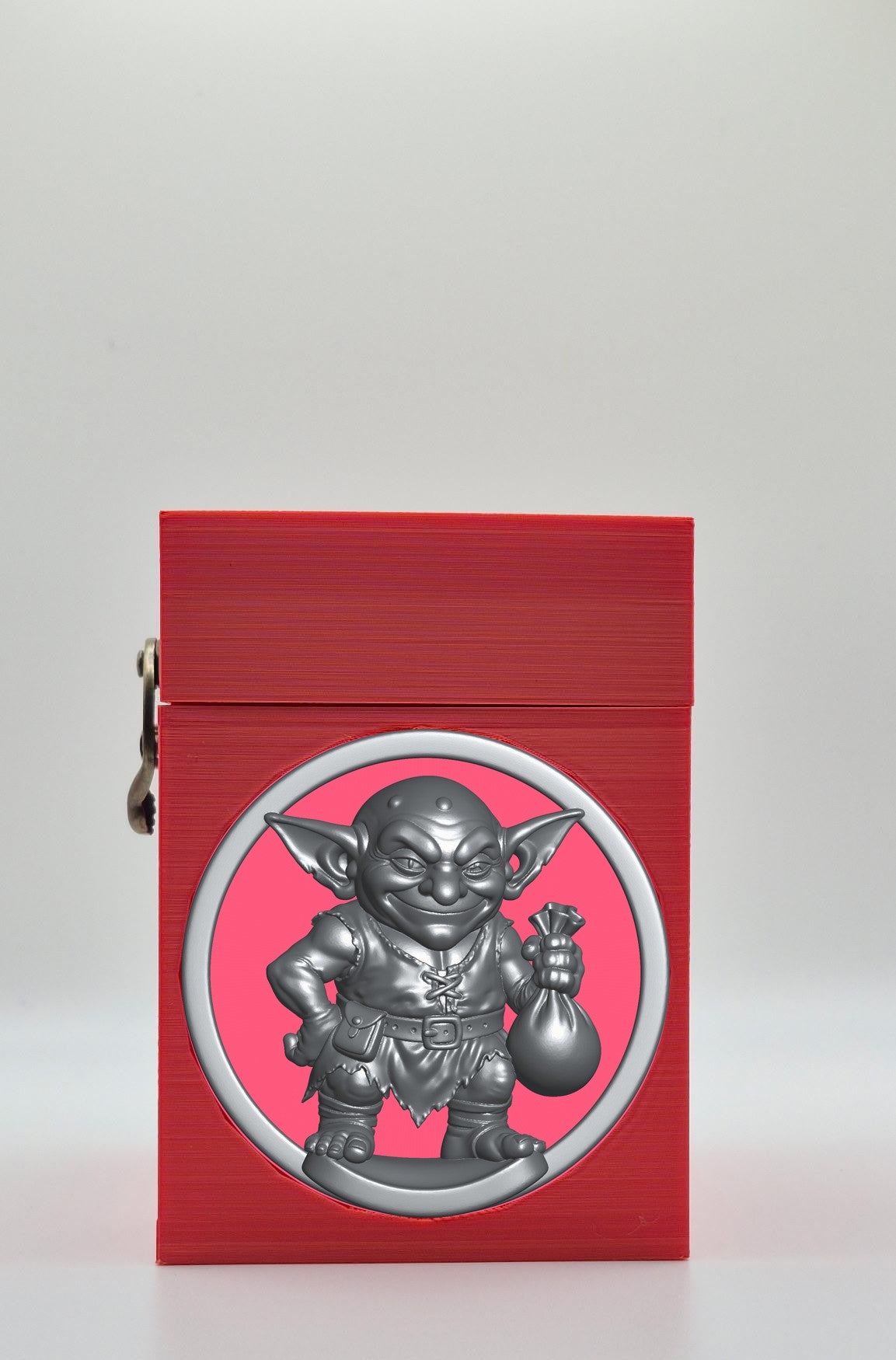 Greedy Goblin Card Box — Red