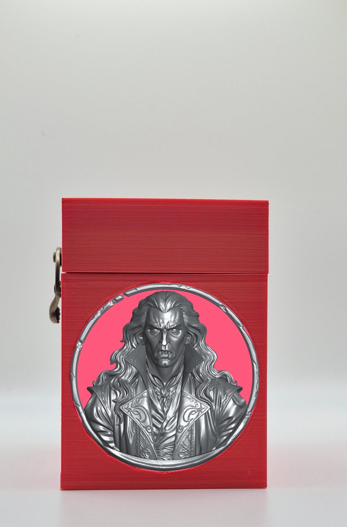 Gothic Vampire Card Box — Red