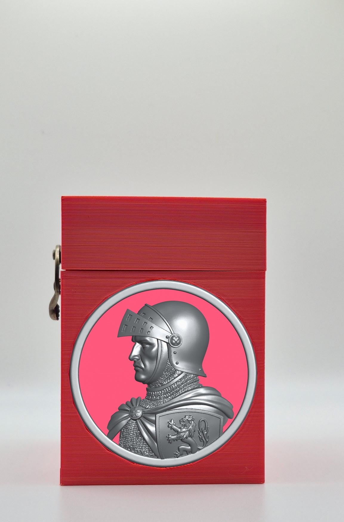 Knight Card Box — Red
