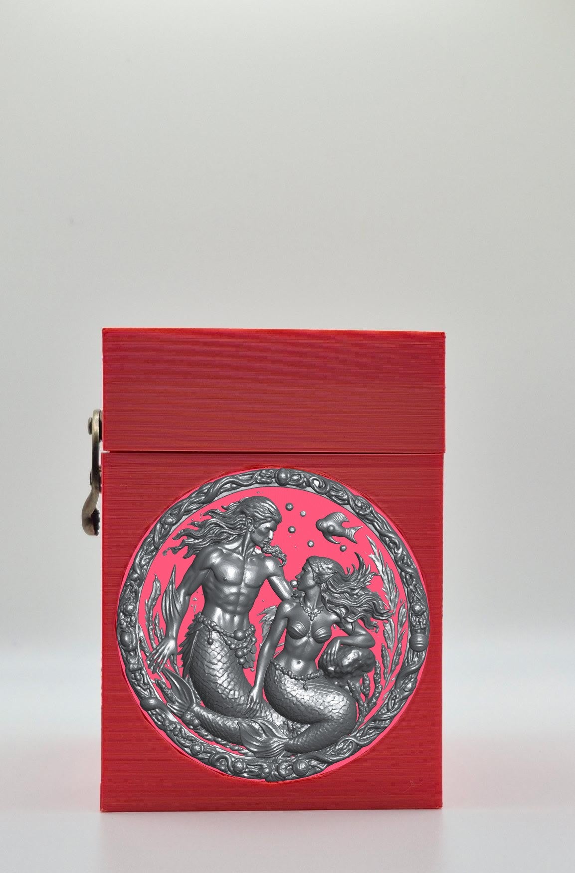 Merfolk Card Box — Red
