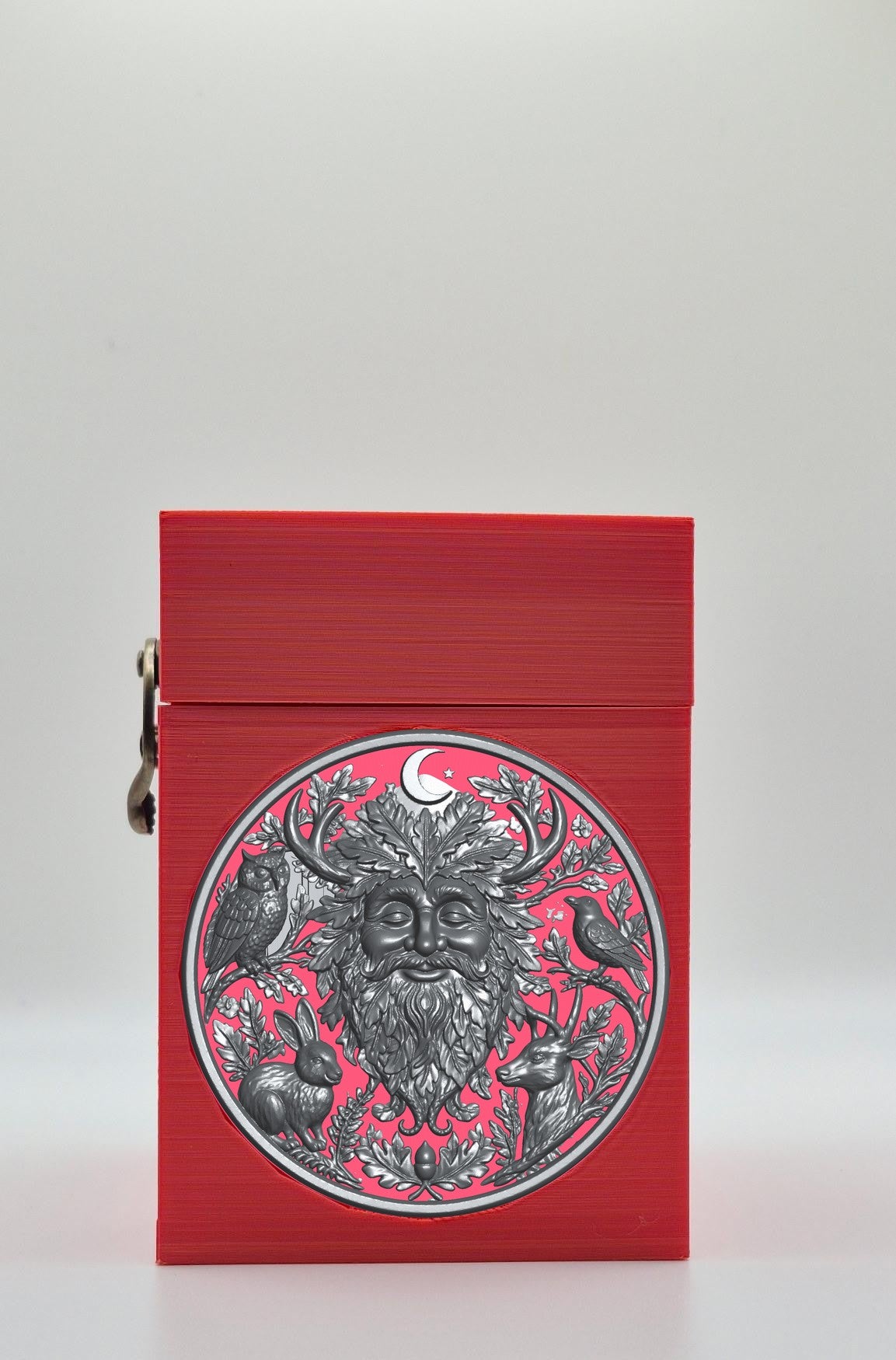 Tree Spirit Card Box — Red