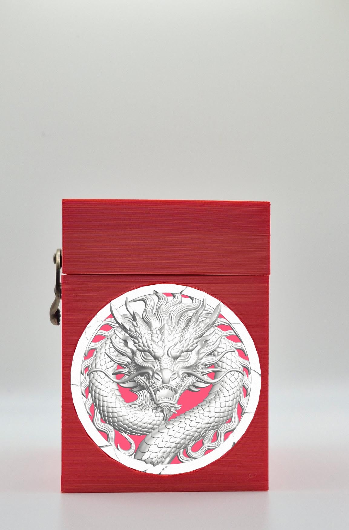 Dragon Card Box — Red