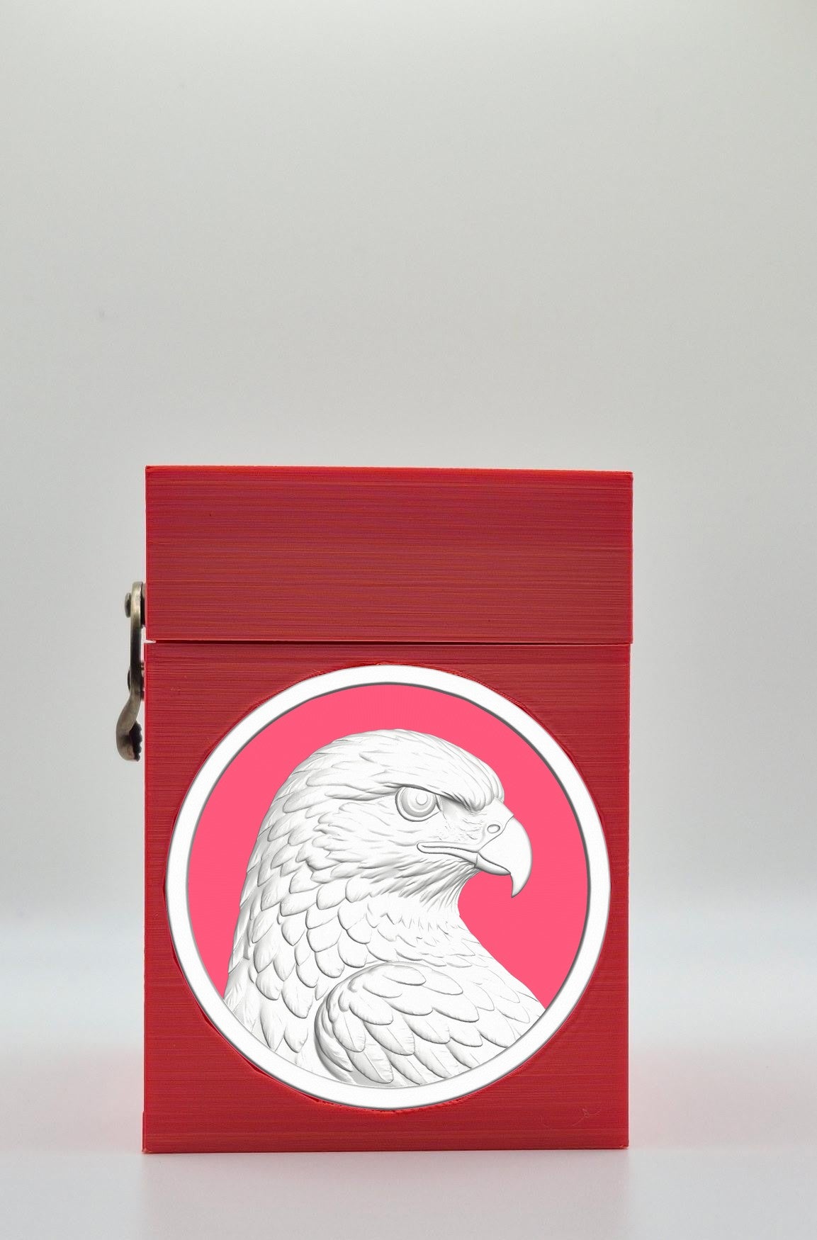Eagle Card Box — Red