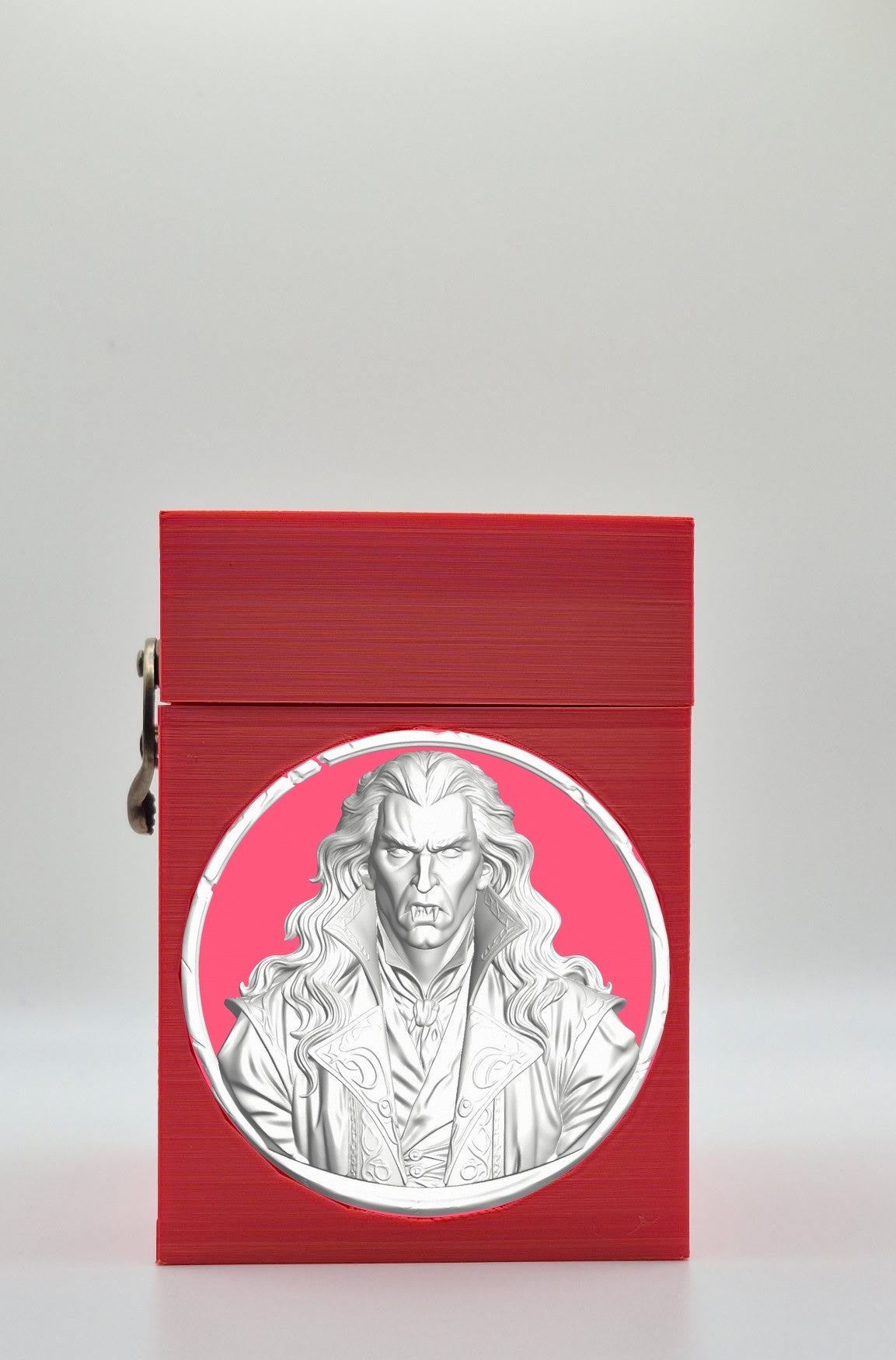 Gothic Vampire Card Box — Red