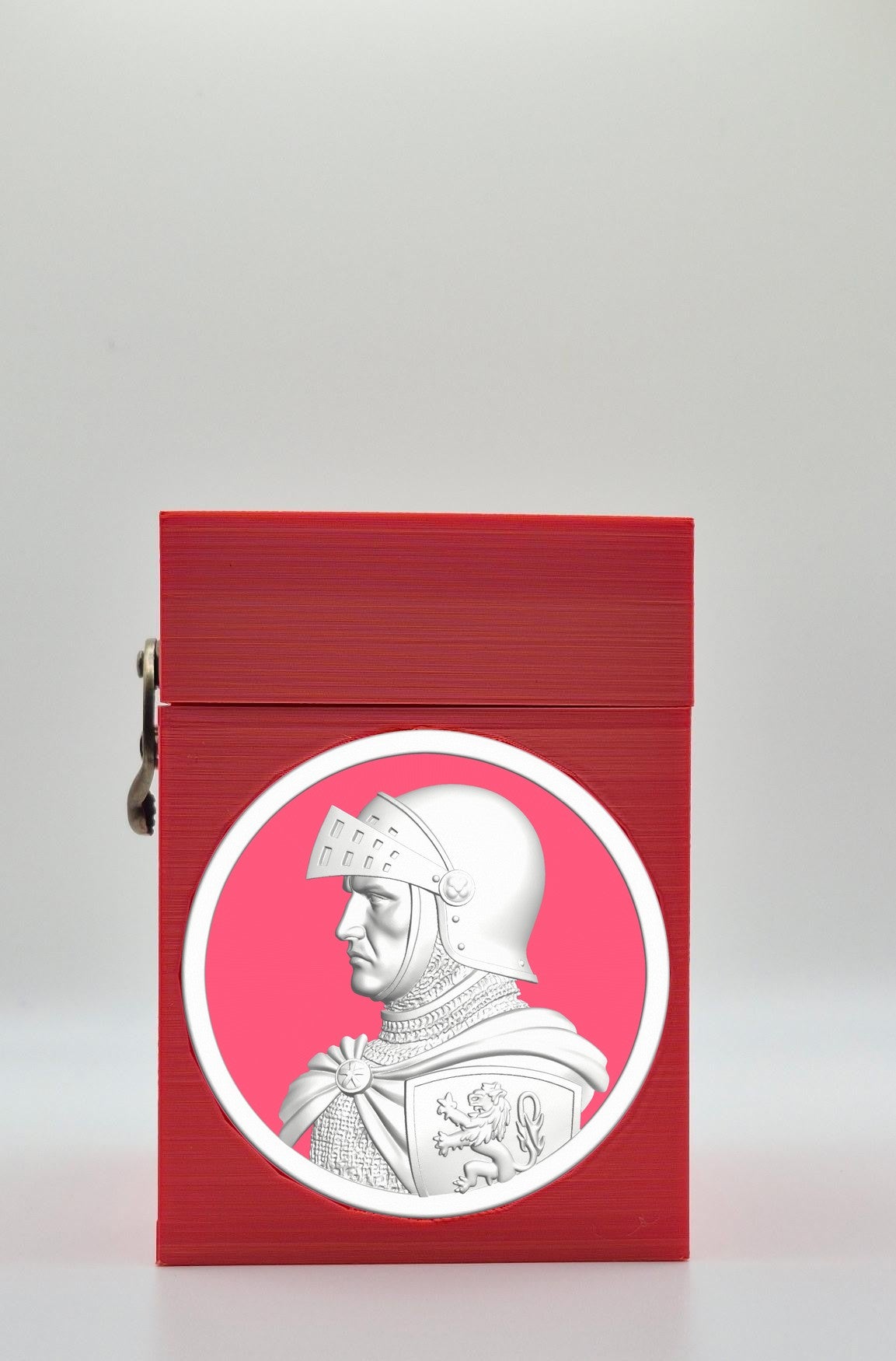 Knight Card Box — Red