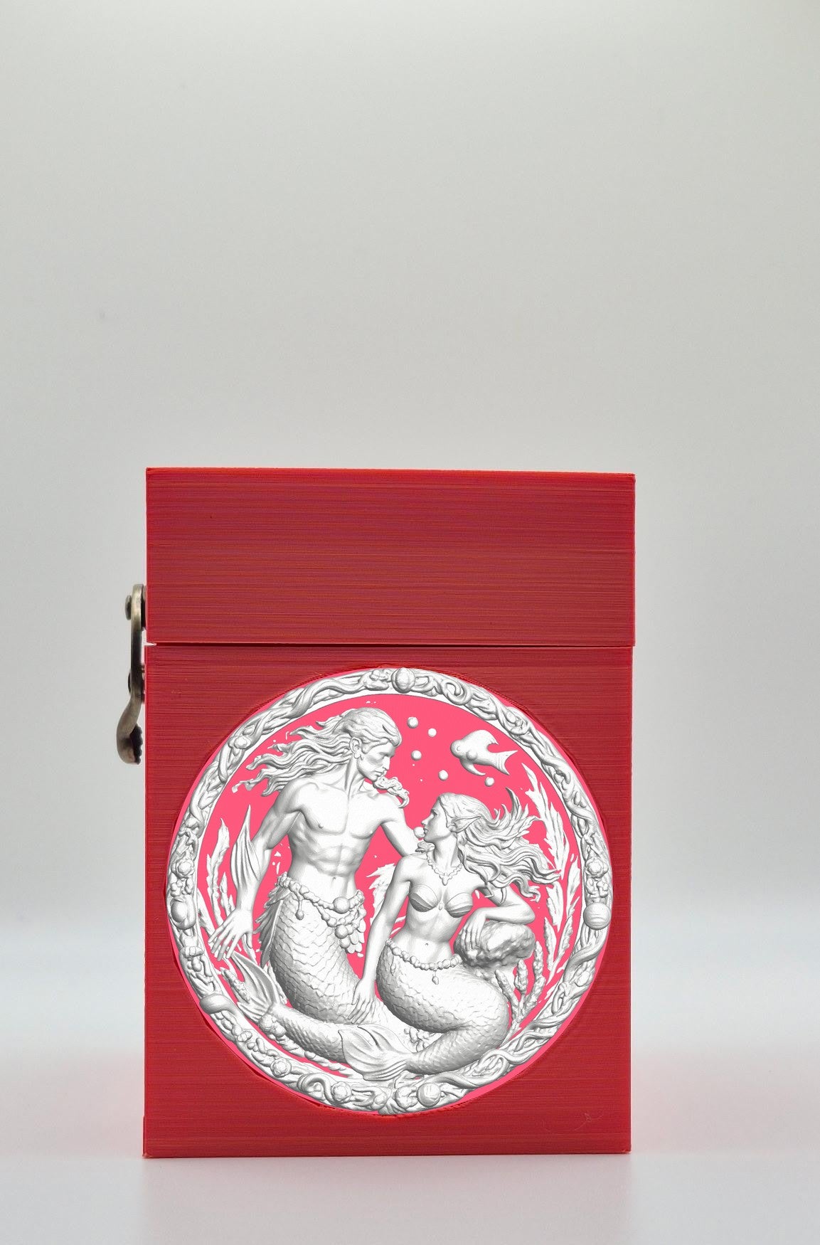 Merfolk Card Box — Red