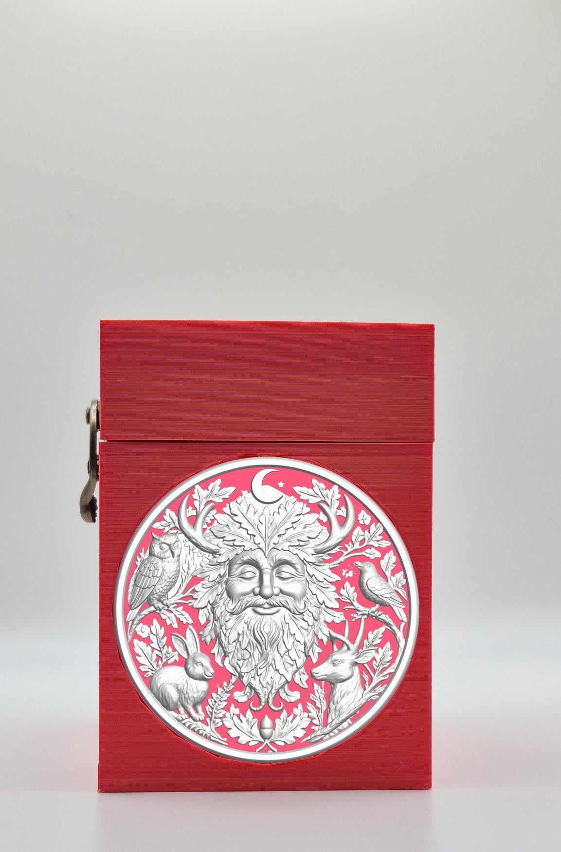 Tree Spirit Card Box — Red
