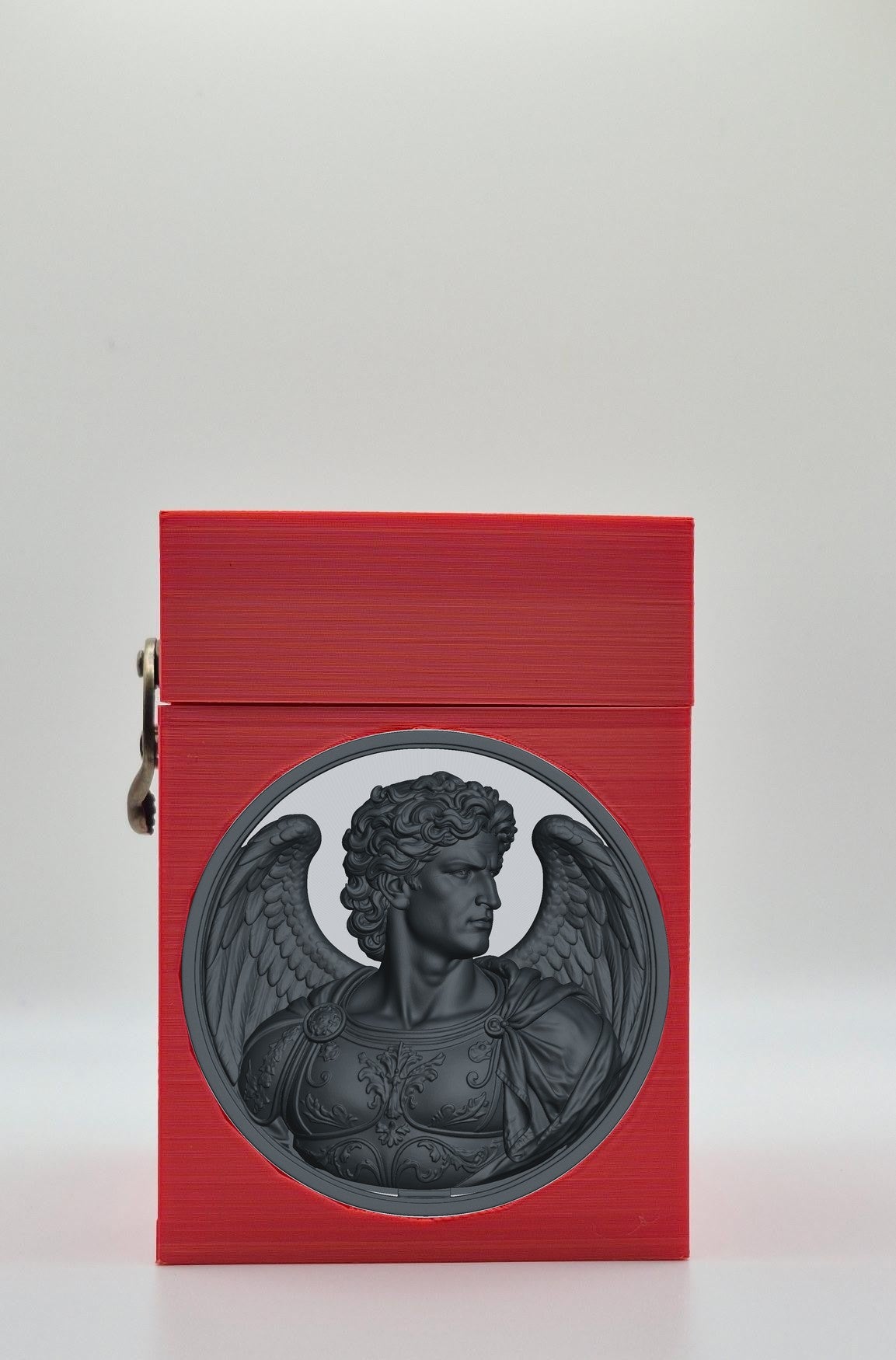 Angel Card Box — Red