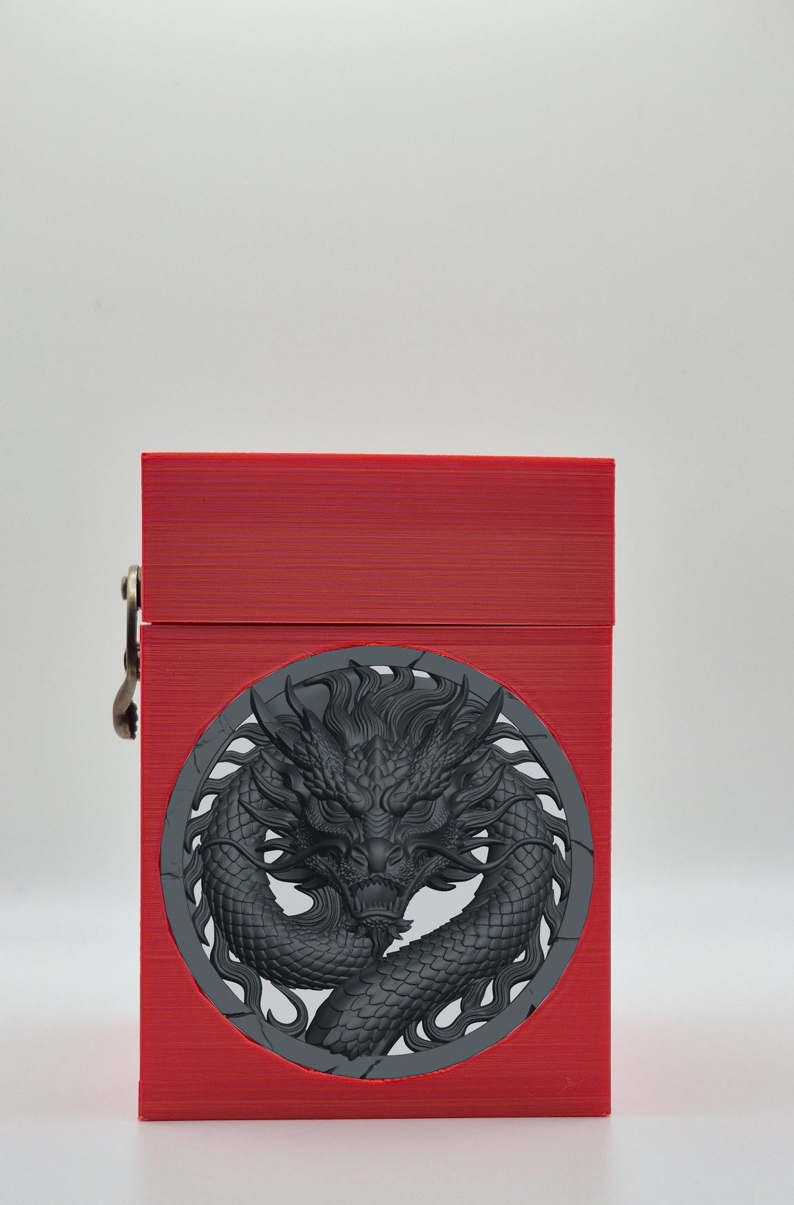 Dragon Card Box — Red