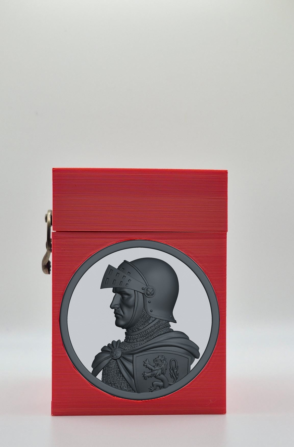 Knight Card Box — Red