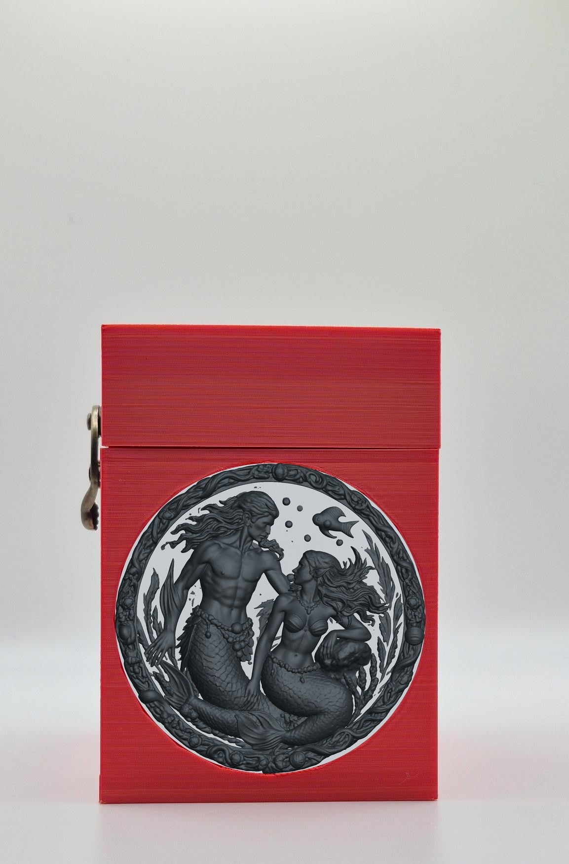 Merfolk Card Box — Red