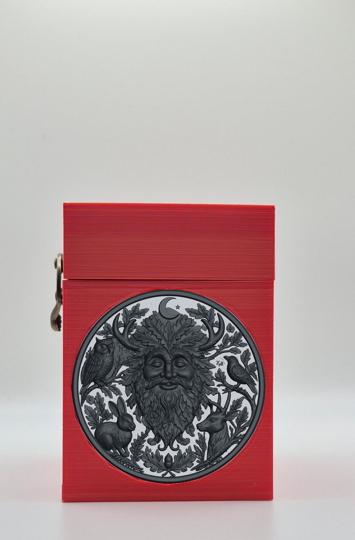 Tree Spirit Card Box — Red