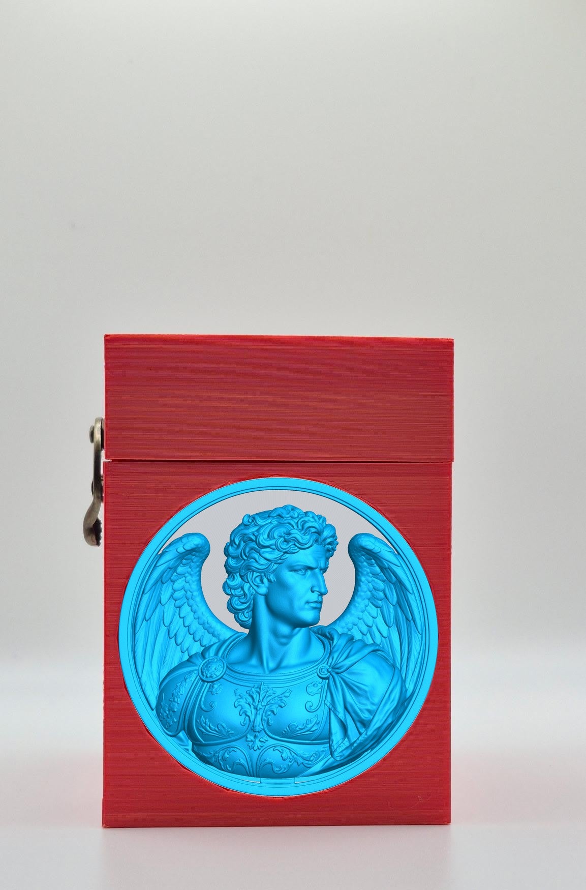Angel Card Box — Red