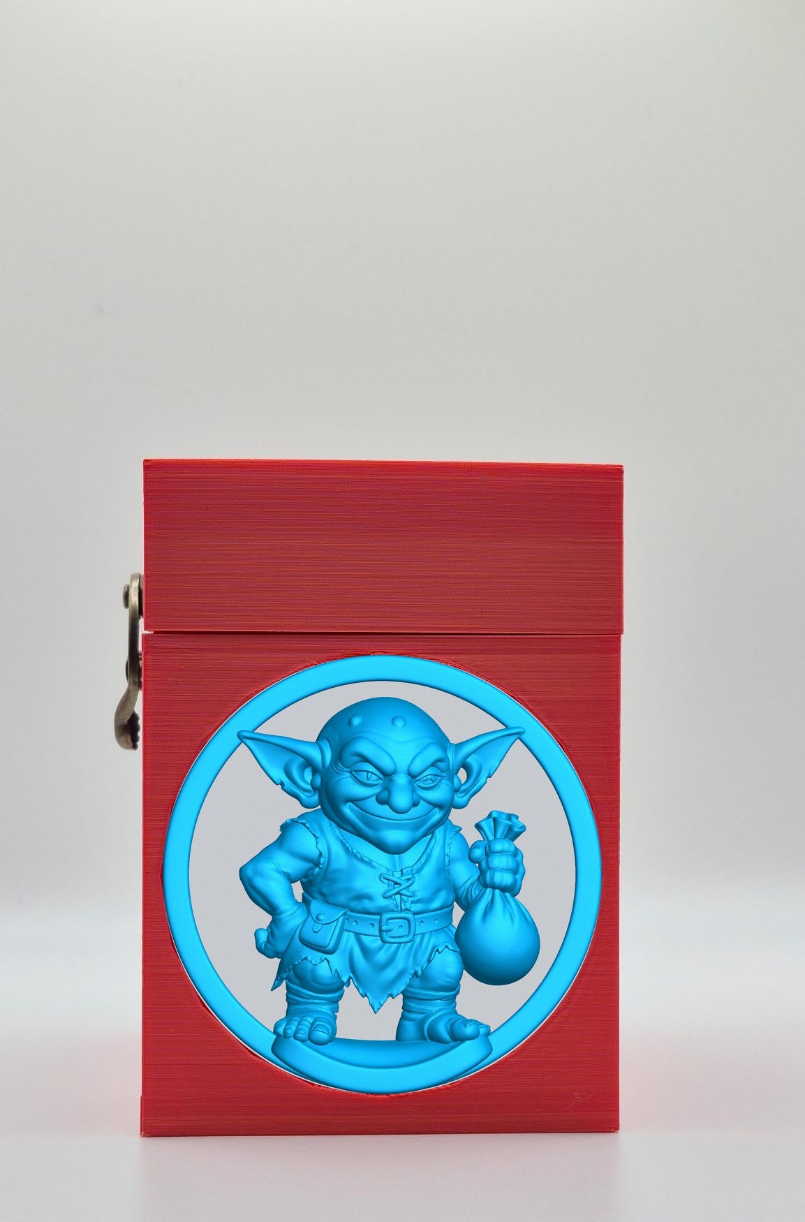 Greedy Goblin Card Box — Red