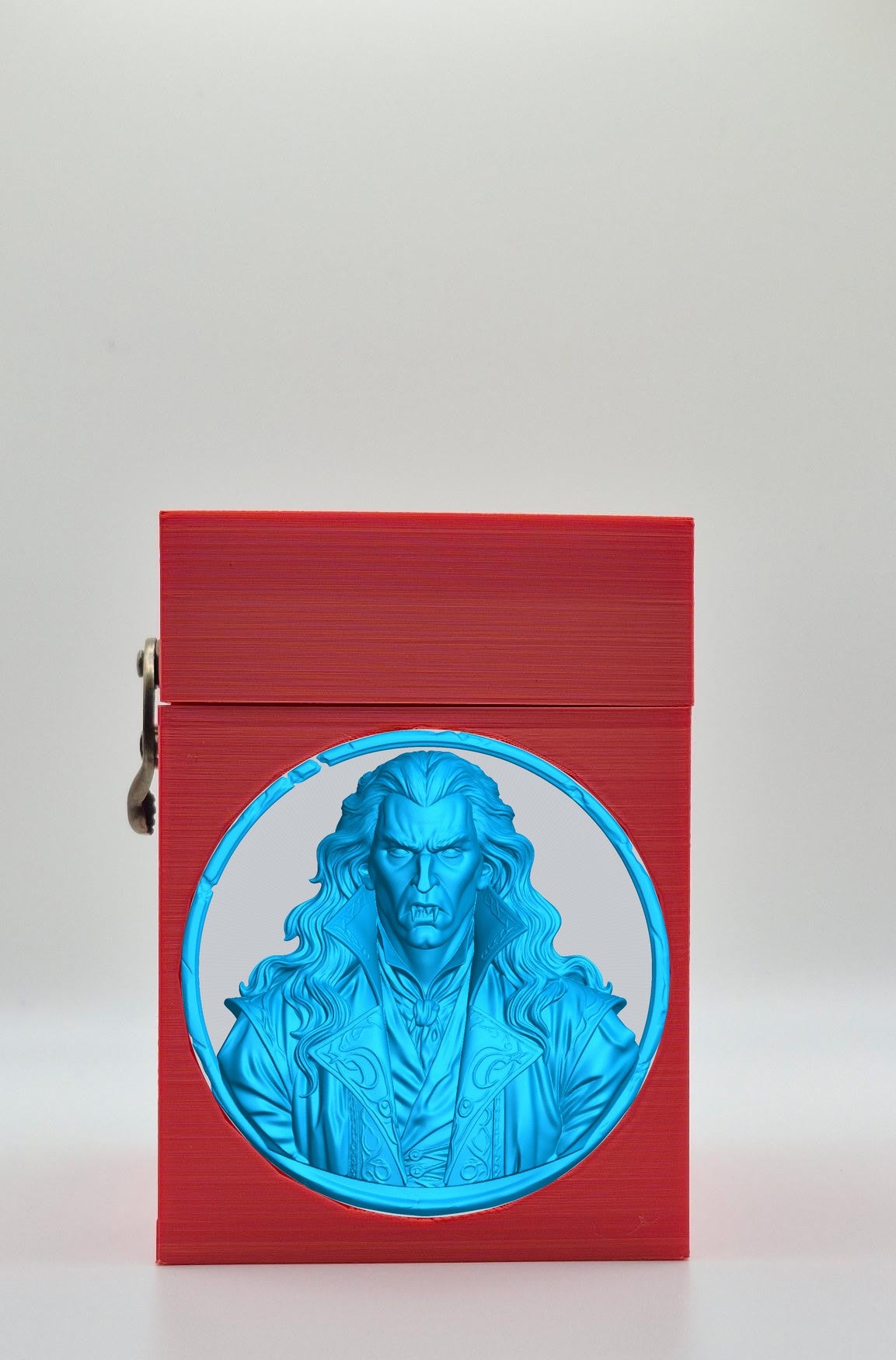 Gothic Vampire Card Box — Red