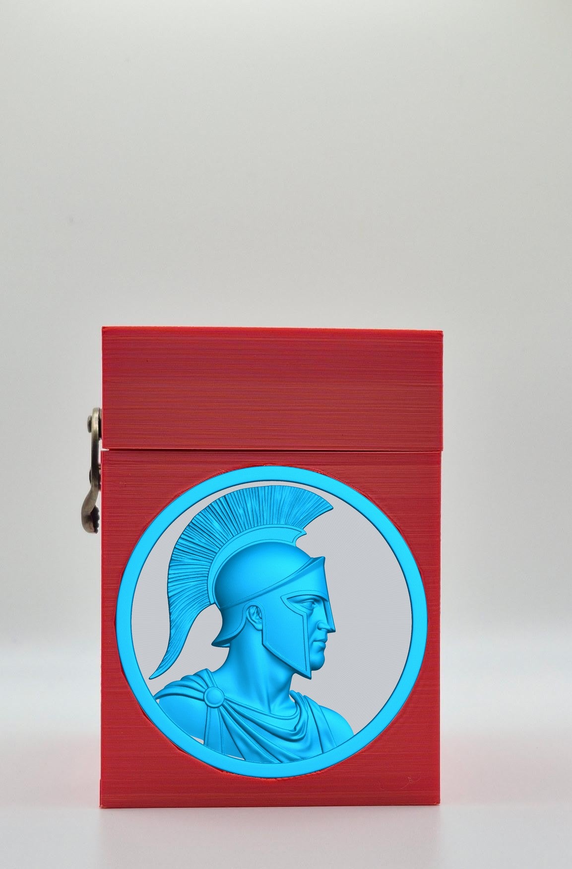 Spartan Card Box — Red