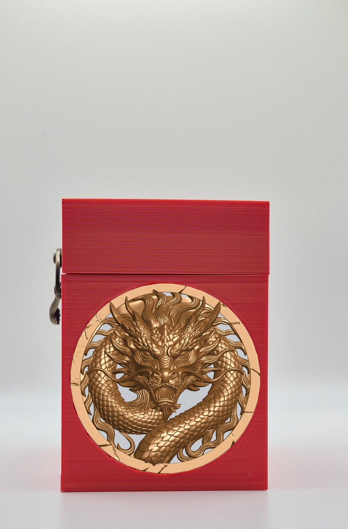 Dragon Card Box — Red
