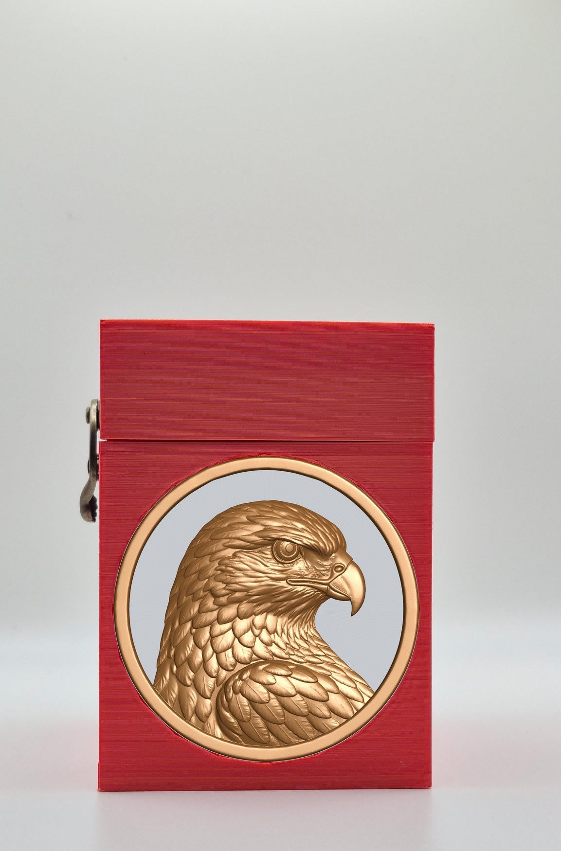 Eagle Card Box — Red