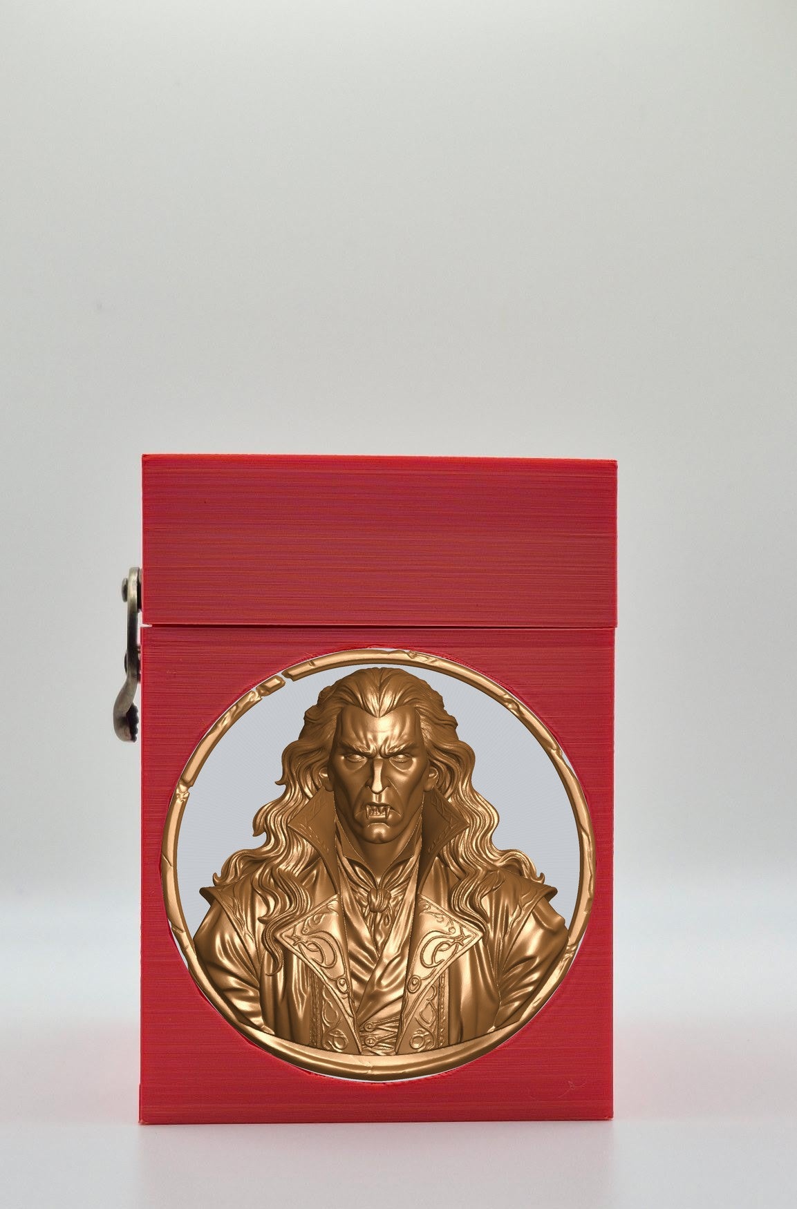 Gothic Vampire Card Box — Red