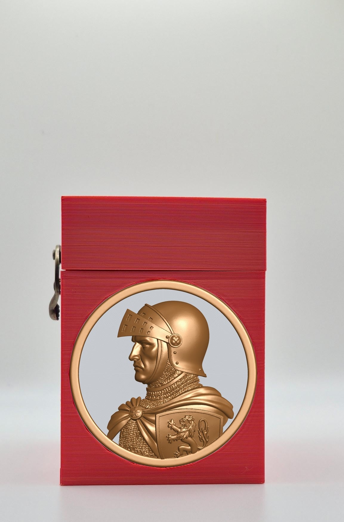 Knight Card Box — Red