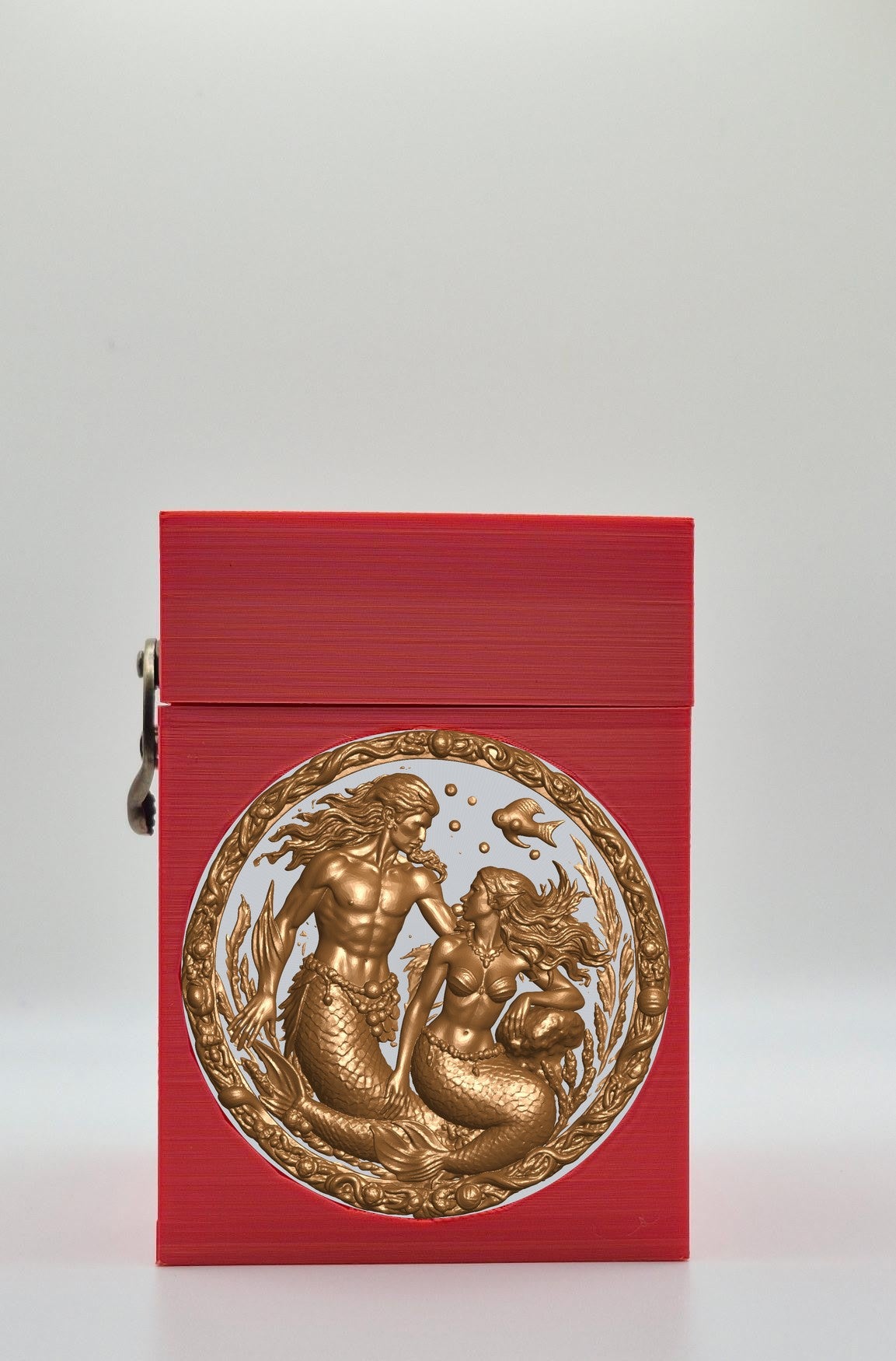 Merfolk Card Box — Red