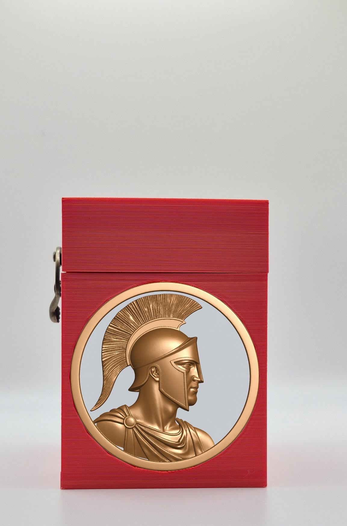 Spartan Card Box — Red