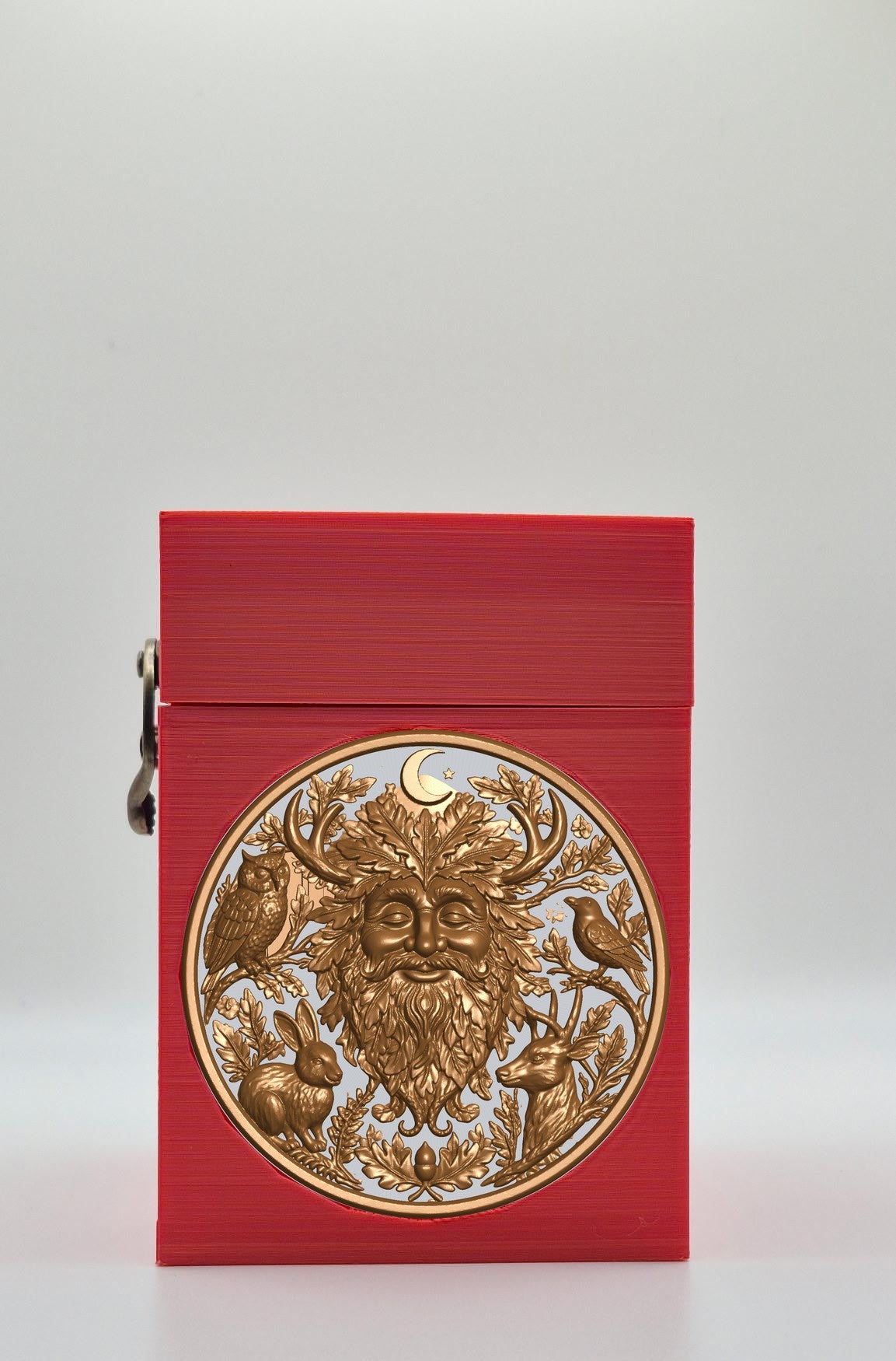Tree Spirit Card Box — Red