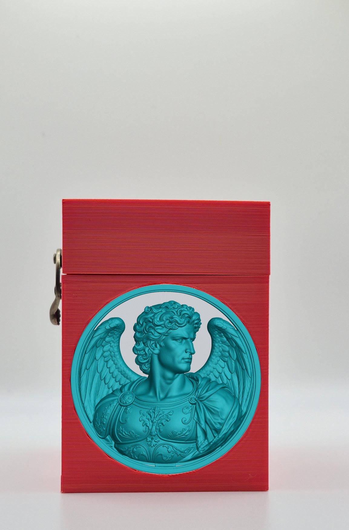 Angel Card Box — Red