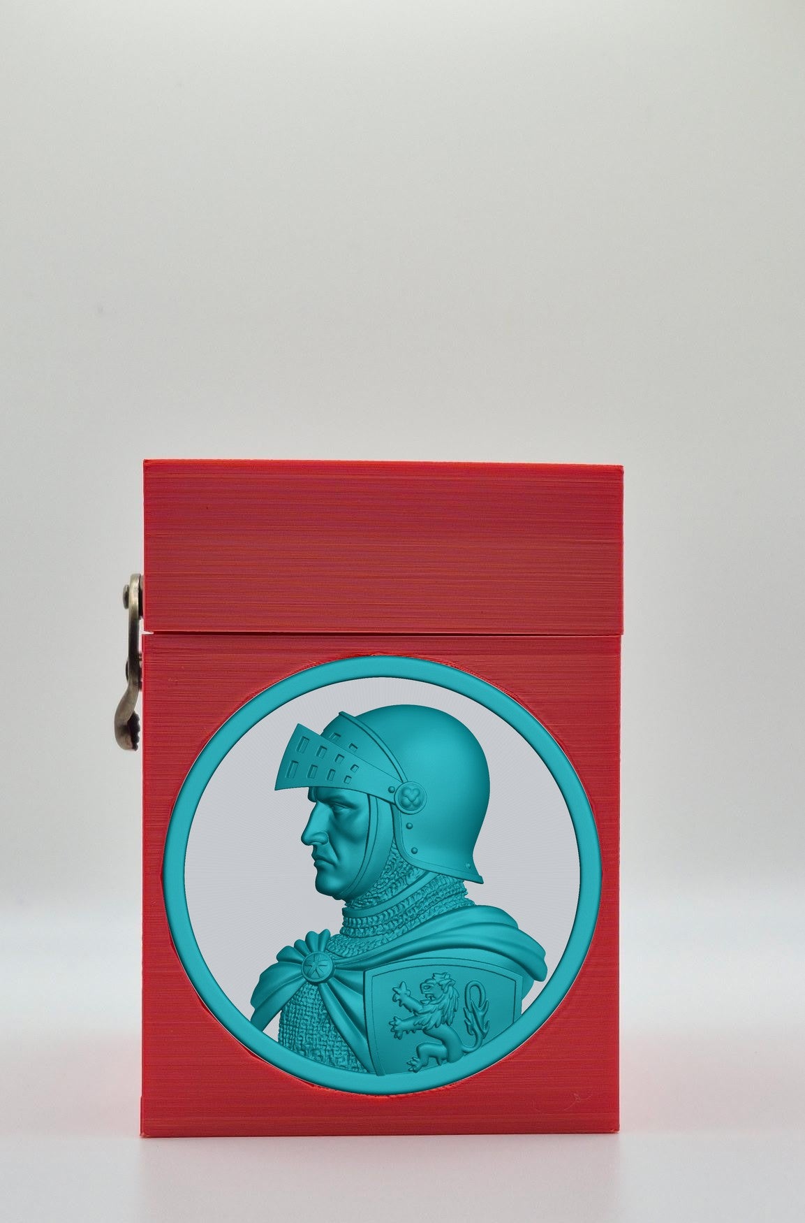 Knight Card Box — Red
