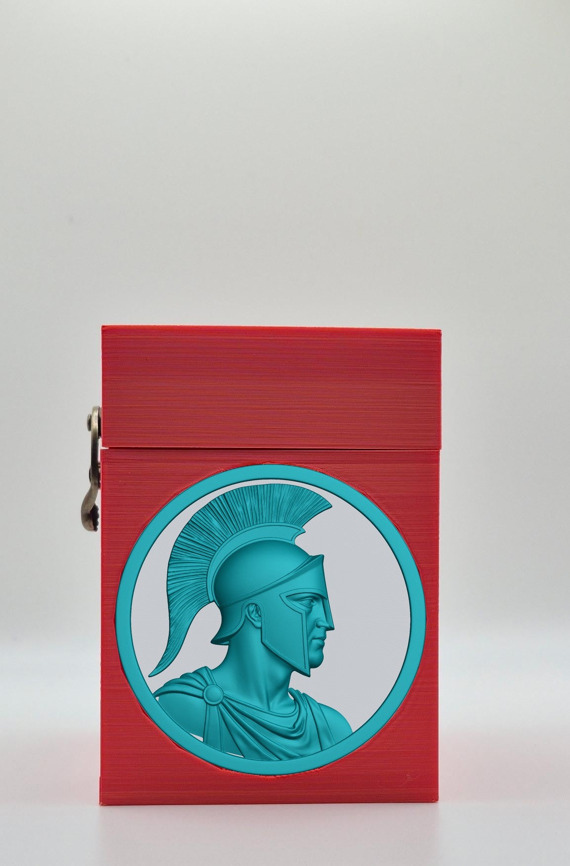 Spartan Card Box — Red