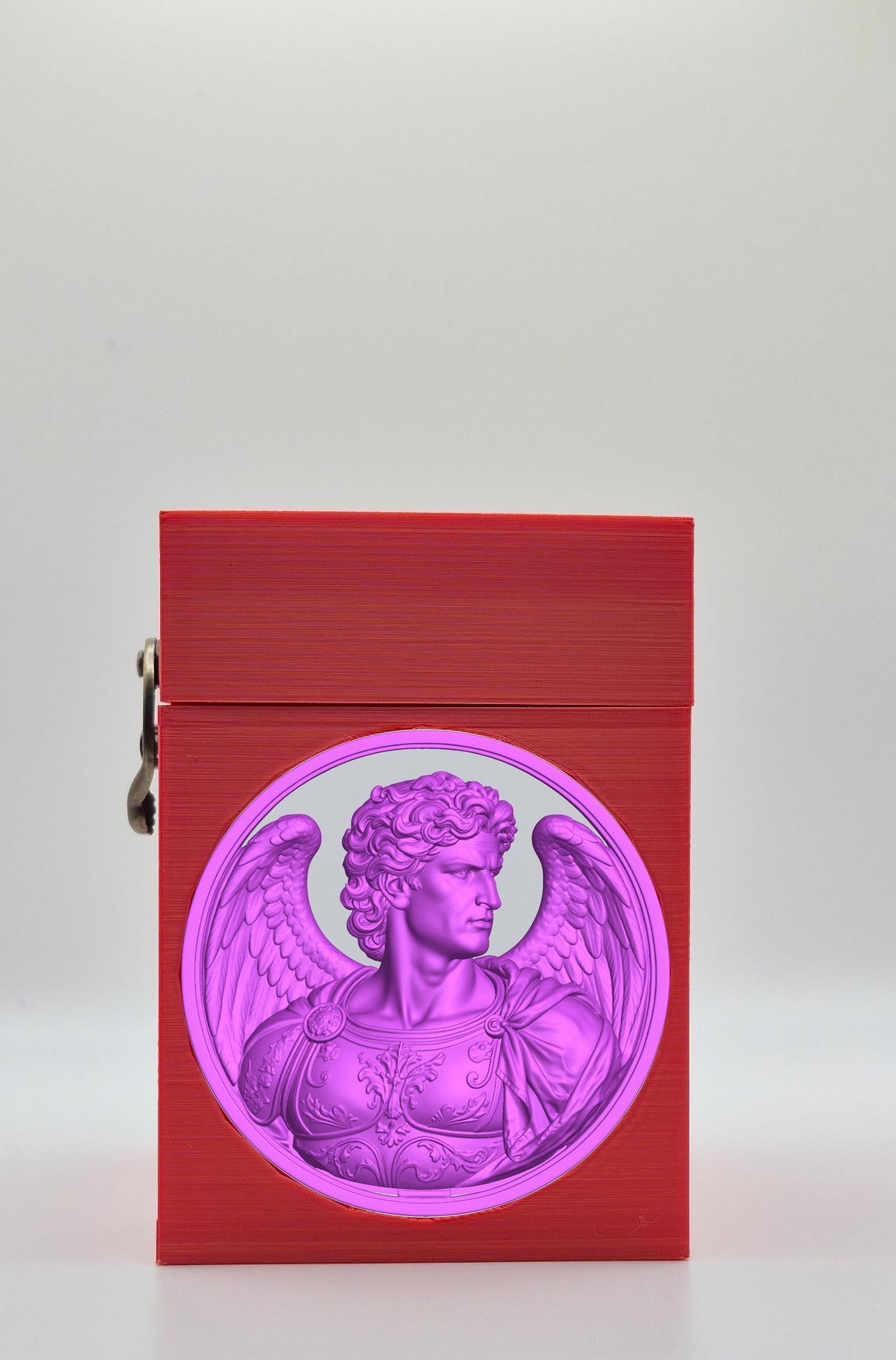 Angel Card Box — Red