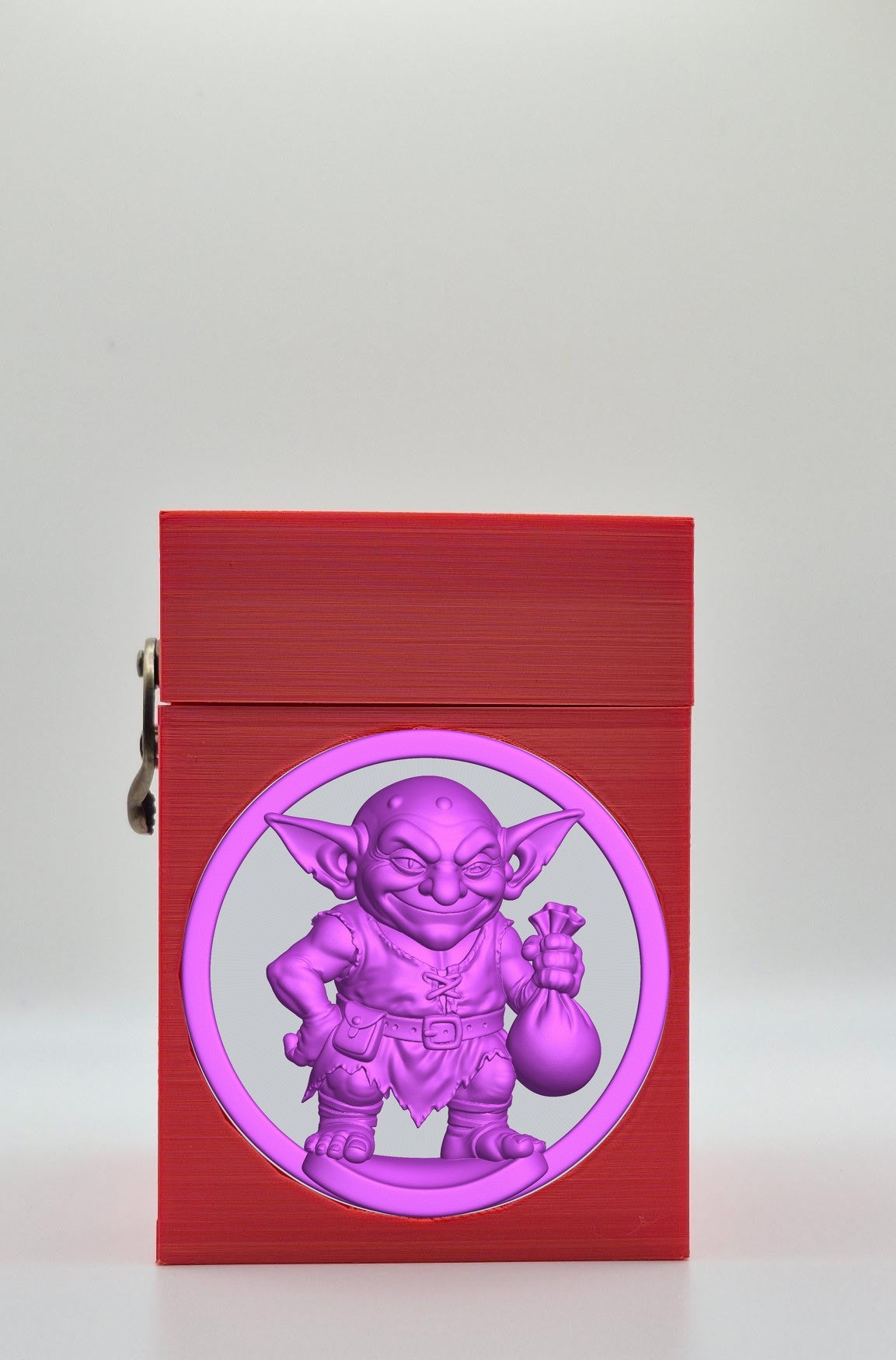 Greedy Goblin Card Box — Red