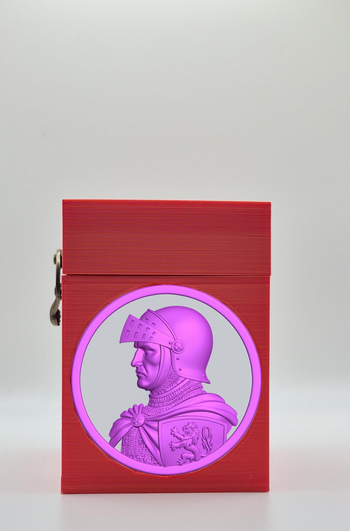 Knight Card Box — Red